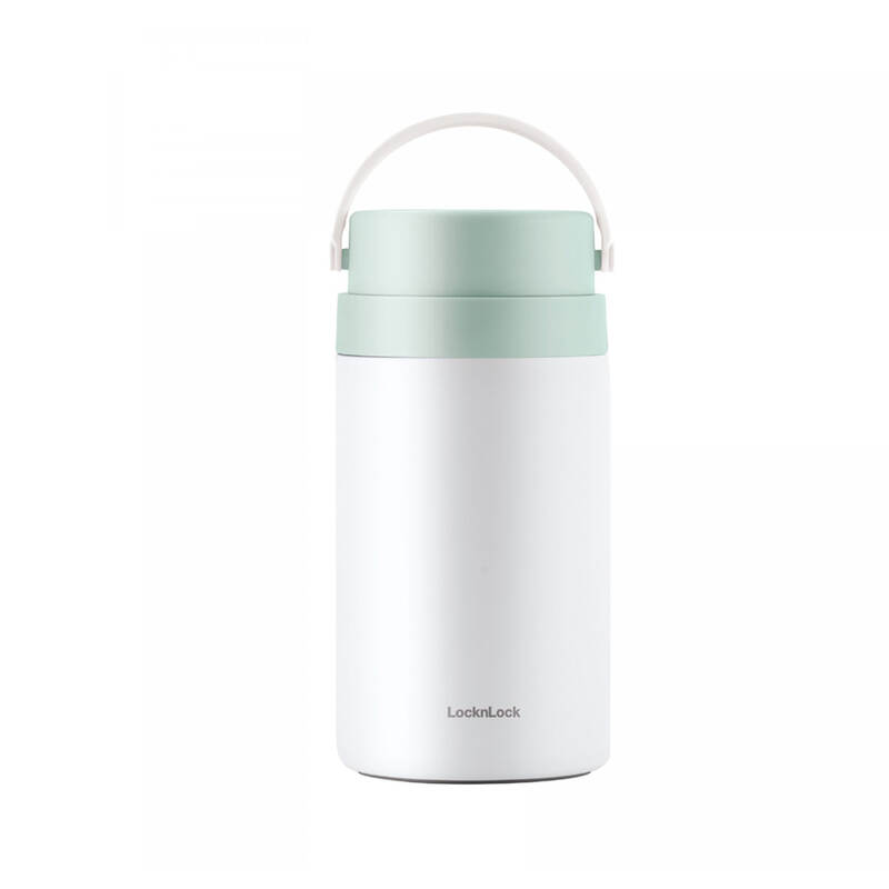 Hộp Giữ Nhiệt Đựng Thức Ăn Locknlock Handle Food Jar 1L - 2 Màu (Xanh Mint, Đỏ) - LHC8043 image number null
